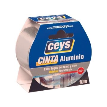 Cinta aluminio en Rollo Ceys 10mx50mm