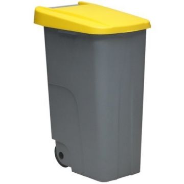 Contenedor de reciclaje amarillo Eco Denox 110L