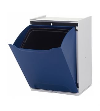 Contenedor de reciclaje Apilable Duett Azul