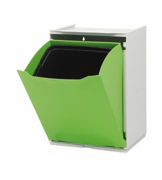 Contenedor de reciclaje Apilable Duett Verde