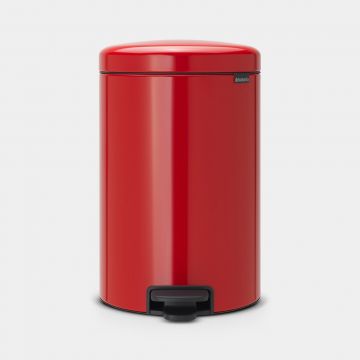 Cubo de basura Brabantia NewIcon Passion Red 20L