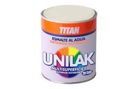 Esmalte laca universal al agua Unilak Gris Perla Satinado 750ml