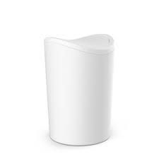 Cubo de basura 6L Tatay Basculante Blanco