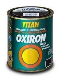 Esmalte antioxidante Oxirón Liso Negro Satinado 750ml