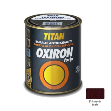 Esmalte antioxidante Oxirón Forja Marrón Óxido 750ml