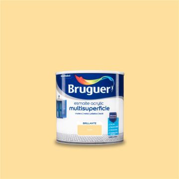 Esmalte Acrílico Multisuperficie Bruguer Brillante Marfil 250ml