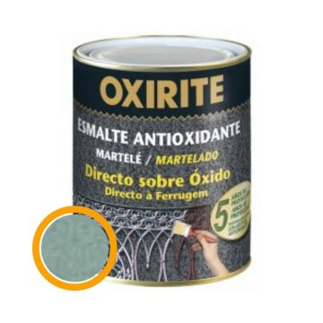 Esmalte Antioxidante Xylazel Oxirite Martelé Gris Plata 750ml