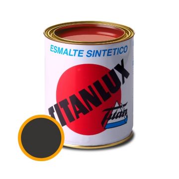 Esmalte Sintético Titanlux Negro Brillante 4L