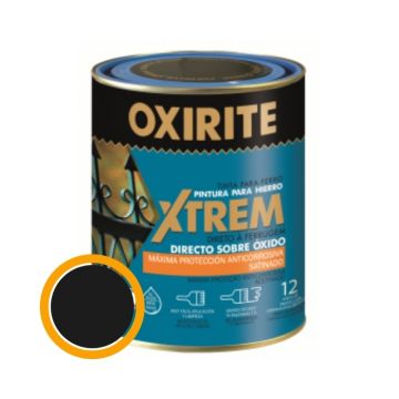 Esmalte Xylazel Oxirite Xtrem Negro Satinado 750ml