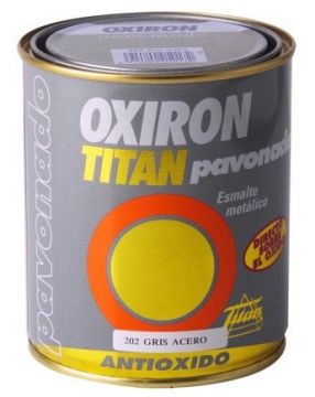 Esmalte antioxidante Oxirón Pavonado Gris acero 375ml