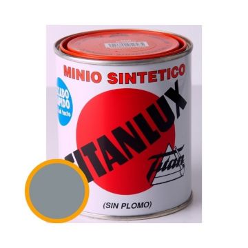 Imprimación antioxidante Minio Sintético Titanlux Gris 750ml