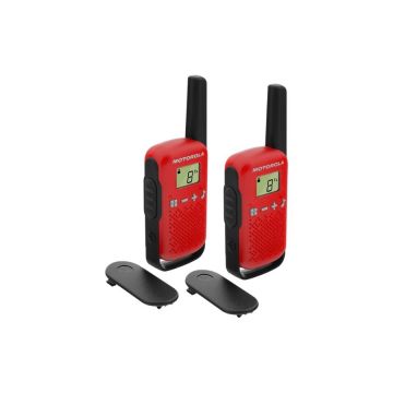 Intercomunicador walkie talkie Motorola T42 RED pack