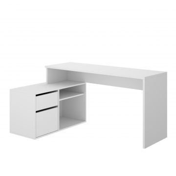 Mesa de escritorio Dekit Rox Blanco 75x139x92cm