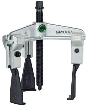 KUKKO 30-10-S - Extractor de rodamientos universal de 3 patas espacios angostos (130x100 mm)