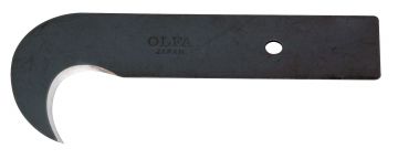OLFA HOB-1 - Cuchilla en forma de gancho 90x39,5/20 mm y espesor 0,8 mm