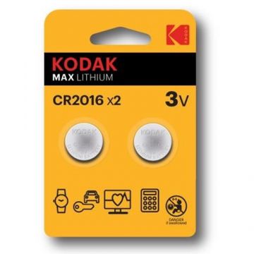 Pila Botón Lítio Ultra Kodak 2016 BL2
