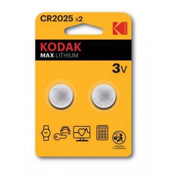 Pila Botón Lítio Ultra Kodak 2025 BL2