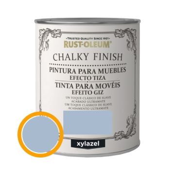 Pintura a la tiza Xylazel Rust-Oleum Chalky Finish Azul Cielo 125ml