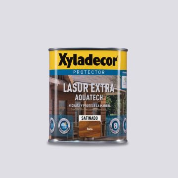 Protector Lasur Extra Aquatech Xyladecor Satinado Teca 2.5L
