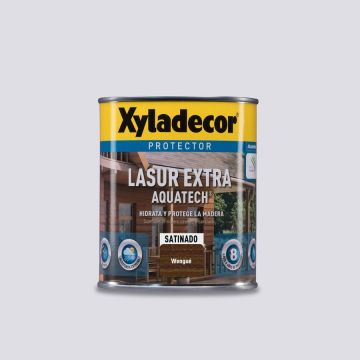 Protector Lasur Extra Aquatech Xyladecor Satinado Wengué 2.5L