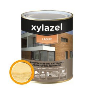 Protector madera Lasur Xylazel Sol Satinado Incoloro 5L