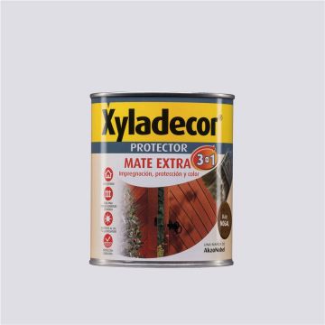 Protector Mate Extra 3 En 1 Xyladecor Mate Nogal 2.5L