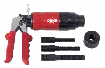 RUKO 109101 - Punzonadora hidráulica manual, fuerza de tracción 50kN