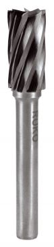 RUKO 116015A - Fresas metal duro Alu forma A - ZYA Cilíndrica sin dentado frontal (Ø 6 mm)
