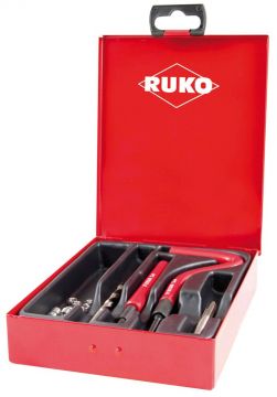RUKO 244201 - Juego de reparación de roscas M4 ProCoil de 18 piezas