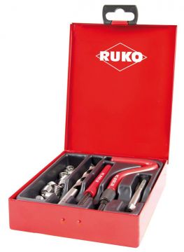 RUKO 244203 - Juego de reparación de roscas M6 ProCoil de 18 piezas