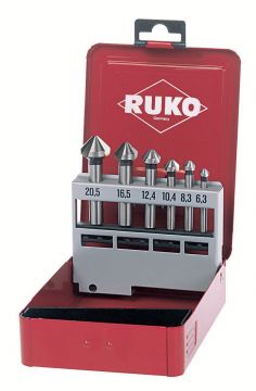 RUKO 108075 - Broca hueca con dientes metal duro y asiento de rosca (Ø 75 mm)