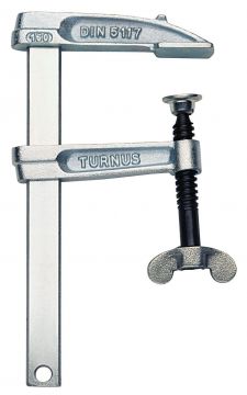 TURNUS 441-580 - Tornillo de apriete para soldadura eléctrica 150x80 mm / 250 Amperios