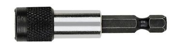 WITTE 26294 - Portapuntas magnético universal con cambio rápido y muelle retenedor (1/4"x60)