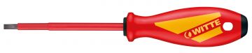 WITTE 53707 - Destornillador aislado de boca plana MAXX VDE (8x175)