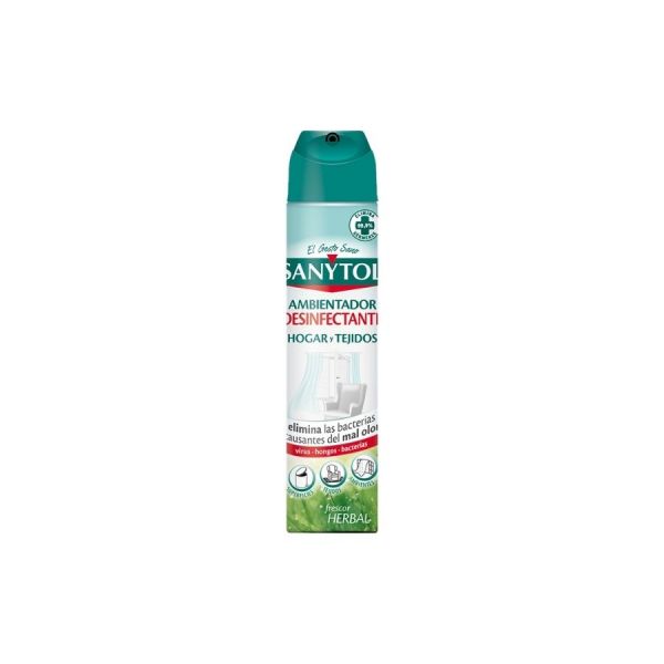 Desinfectante en spray hogar y tejidos Sanytol 300 ml